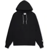 Druthers Nyc Organic Cotton 685 Gsm French Terry Hooded Sweatshirt In Caviar
