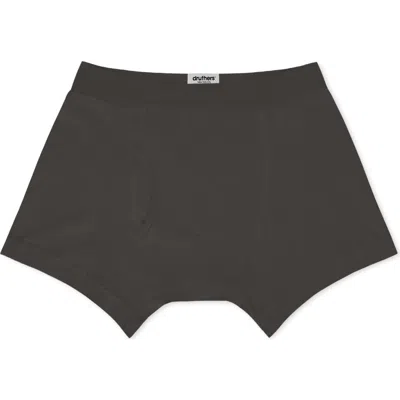 Druthers Nyc Organic Cotton Boxer Briefs In Green