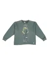Drx Farmaxy For Ln-cc Graphic-print Crew-neck Sweatshirt In Green