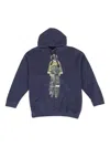 Drx Farmaxy For Ln-cc Graphic-print Hoodie In Blue
