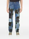 Drx Farmaxy For Ln-cc Drop 6 Patchwork Jeans In Blue