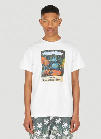 Drx X Stefan Meier X Ln-cc Graphic-print T-shirt In White