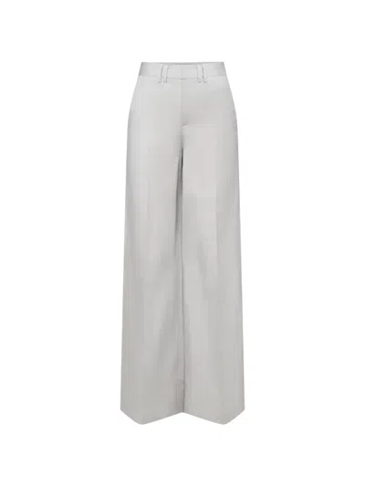 Drykorn Aquite Straight-leg Trousers In Gray