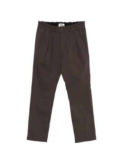 Drykorn Chasy Pleated Trousers In Brown