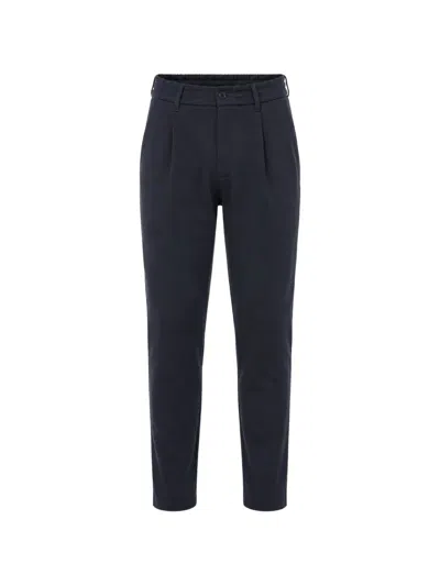 Drykorn Chasy Slim-cut Trousers In Blue