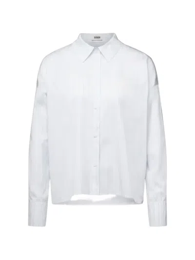 Drykorn Cloelia Long-sleeve Shirt In White