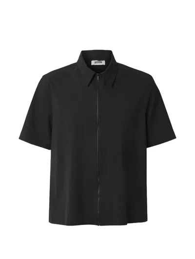 Drykorn Colea Short-sleeved Shirt In Black