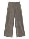 Drykorn Corduroy Pants In Gray