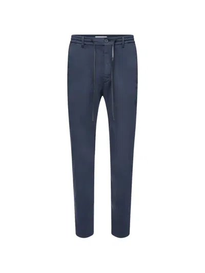 Drykorn Deger Drawstring-waist Trousers In Blue