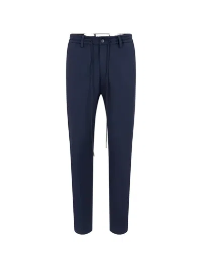 Drykorn Deger Drawstring-waist Trousers In Blue