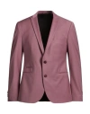 Drykorn Drynamic Man Blazer Mauve Size 40 Polyester, Wool, Elastane In Pink