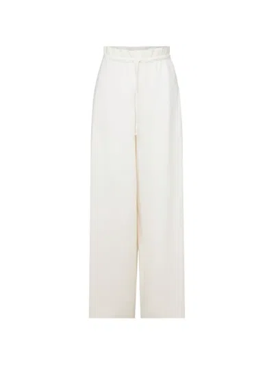 Drykorn Dwindle Drawstring Trousers In White