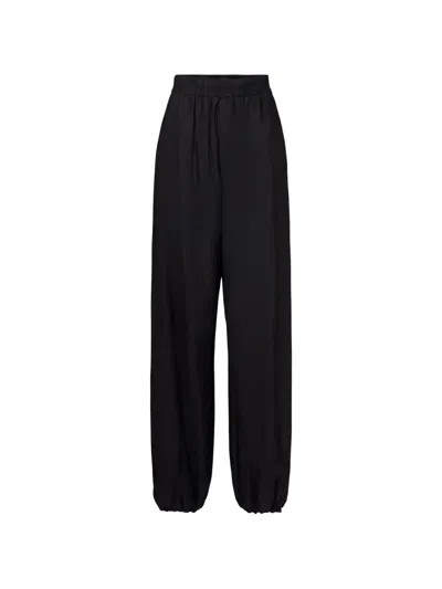 Drykorn Either Elasticated-waist Tapered Trousers In Black