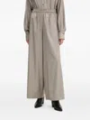 Drykorn Elastic-waist Trousers In Brown