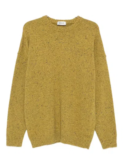 Drykorn Long-sleeve Crew-neck Sweater In Yellow