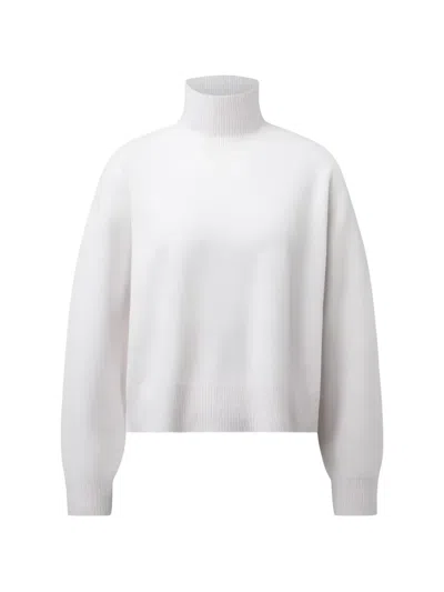 Drykorn Lyzima High-neck Sweater In White