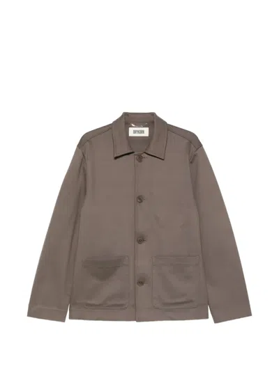 Drykorn Makona Pocket Overshirt In Brown