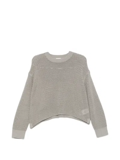 Drykorn Malese Crew-neck Sweater In Gray