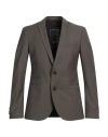Drykorn Man Blazer Grey Size 36 Polyester, Wool, Elastane