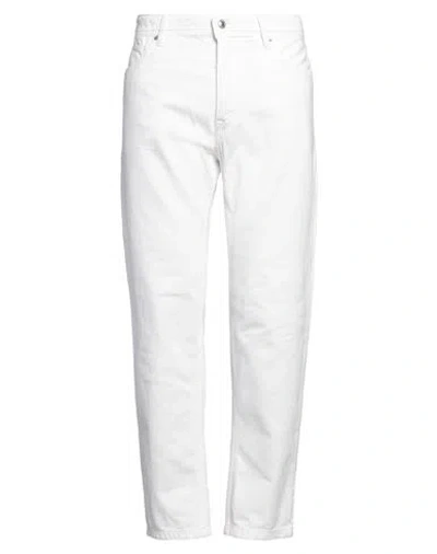 Drykorn Man Jeans White Size 31w-34l Cotton