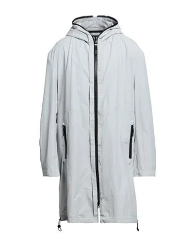 Drykorn Man Overcoat & Trench Coat Light Grey Size 44 Polyamide, Cotton