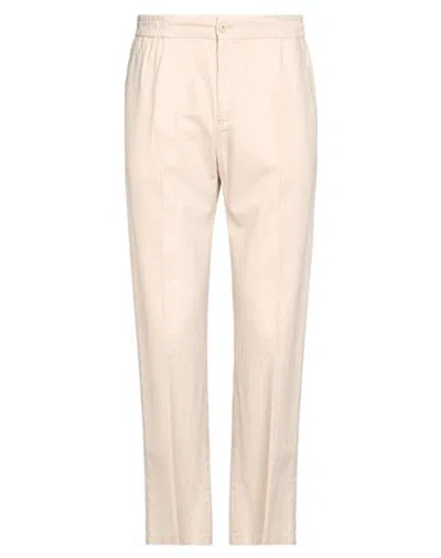 Drykorn Man Pants Beige Size 31 Cotton, Linen, Elastane In Neutral