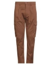 Drykorn Man Pants Brown Size 34 Cotton, Polyamide, Elastane In Brown