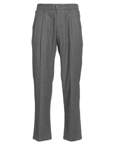 Drykorn Man Pants Grey Size 34w-32l Polyester, Viscose, Elastane In Gray