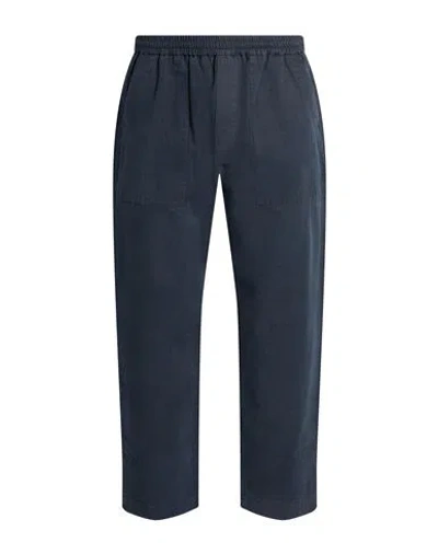 Drykorn Man Pants Navy Size 30 Cotton, Elastane In Blue