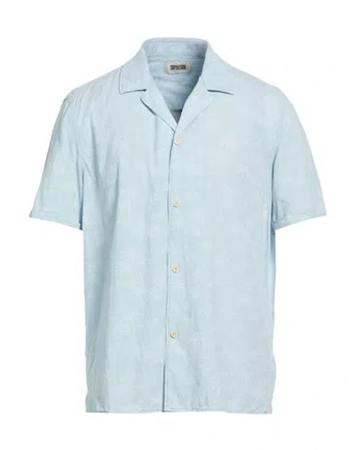 Drykorn Man Shirt Sky Blue Size Xl Cotton