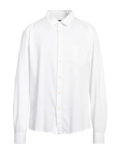 Drykorn Man Shirt White Size Xl Lyocell, Cotton