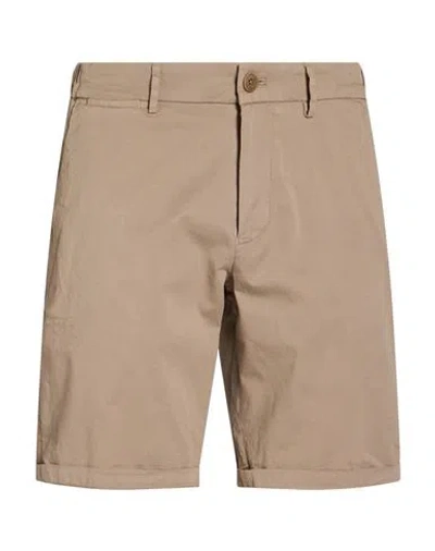 Drykorn Man Shorts & Bermuda Shorts Taupe Size 30 Cotton, Elastane In Brown