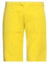 Drykorn Man Shorts & Bermuda Shorts Yellow Size 33w-34l Cotton, Elastane In Yellow