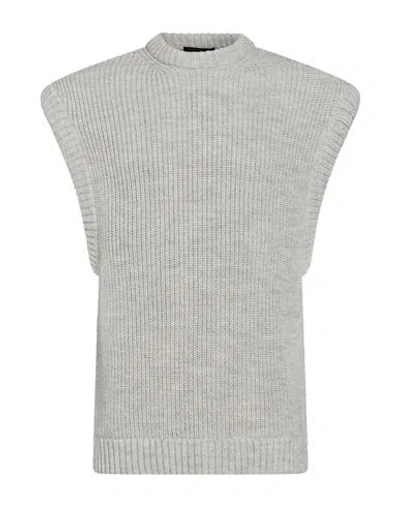 Drykorn Man Sweater Light Grey Size M Polyester, Wool, Alpaca Wool In Gray
