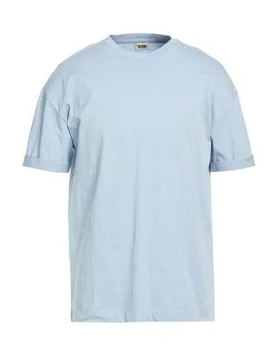 Drykorn Man T-shirt Sky Blue Size Xxl Cotton