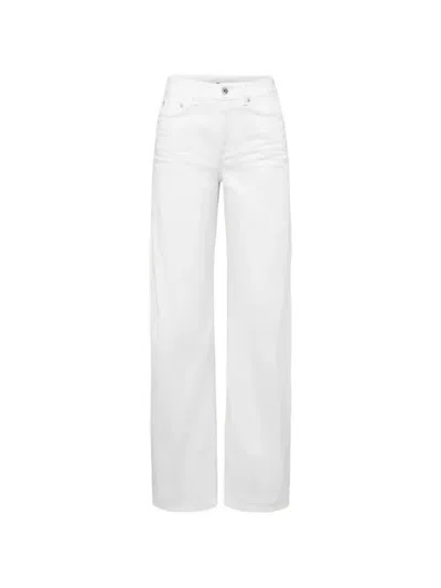 Drykorn Medley Wide-leg Jeans In White