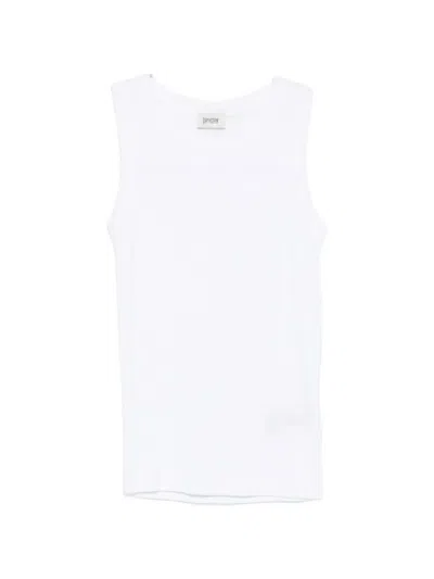 Drykorn Olina Sleeveless Tank Top In White