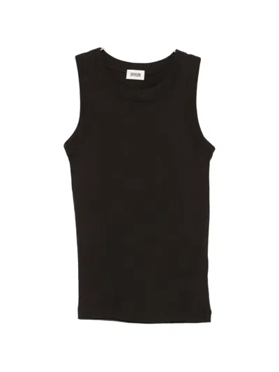 Drykorn Olina Tank Top In Brown