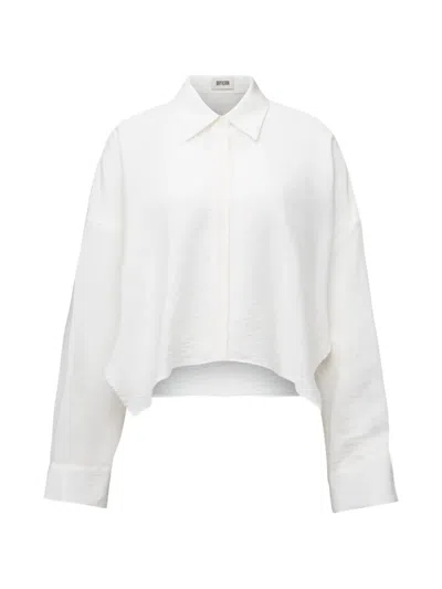 Drykorn Oshia Buttoned Shirt In White