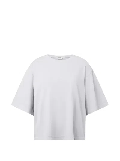 Drykorn Pinara Drop-shoulder T-shirt In Gray