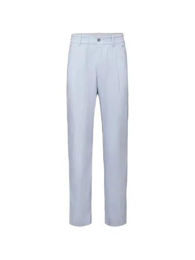 Drykorn Pleated Elasticated-waistband Trousers In White