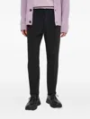 Drykorn Pleated Pocket Trousers In Black