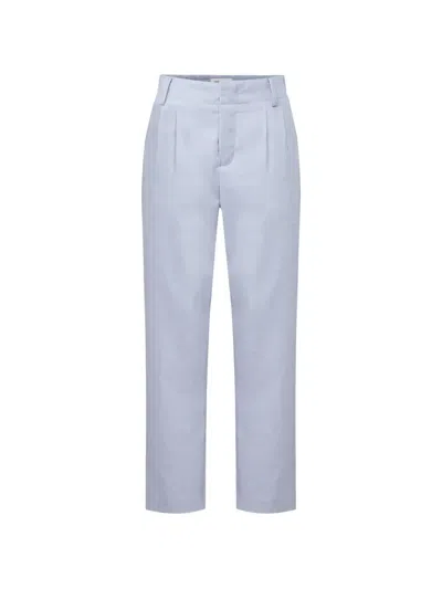 Drykorn Pleated Tailored Trousers In Animal Print