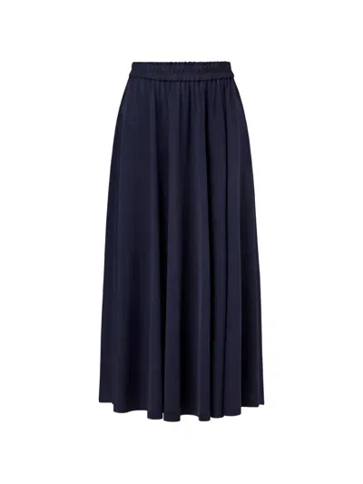 Drykorn Qerime Pleated Maxi Skirt In Blue