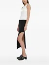Drykorn Racer-back Cotton-blend Top In White