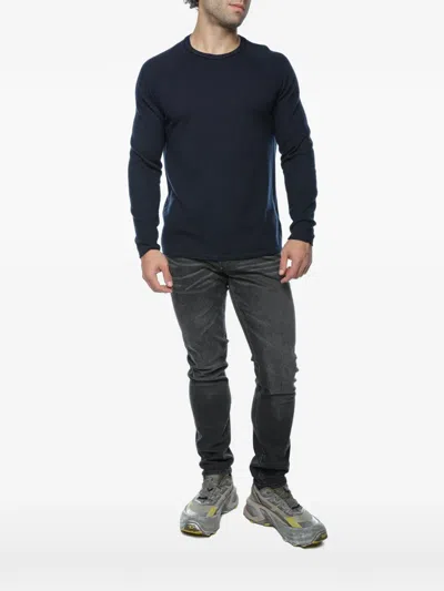 Drykorn Raglan-sleeve Knitted Sweatshirt In Black