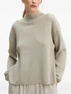 Drykorn Ribbed Turtleneck Sweater In Neutral