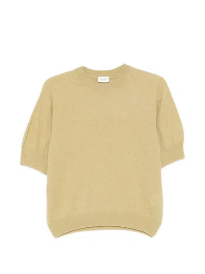 Drykorn Sanidy Puff-sleeve Top In Yellow