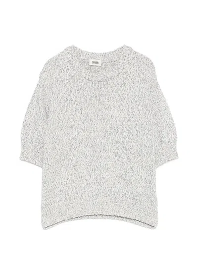 Drykorn Sanidy Short-sleeve Top In Neutral