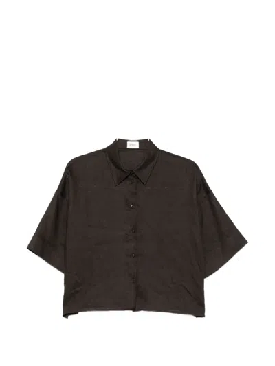 Drykorn Short-sleeve Shirt In Brown